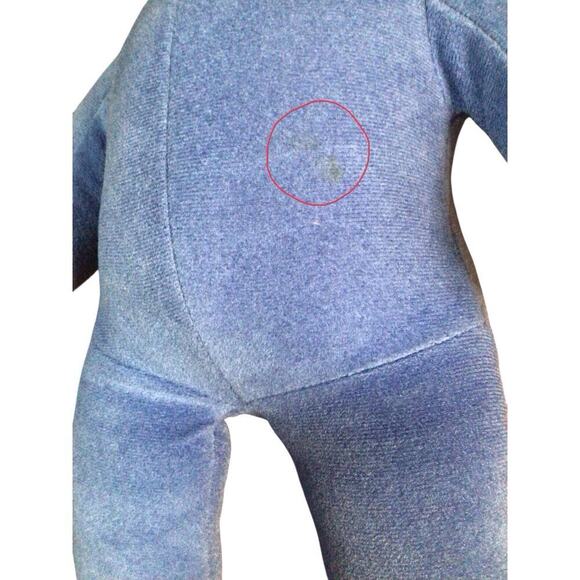 North American Bear Company Blue Teddy Bear 20 Inches Tall 1979 - Picture 7 of 7